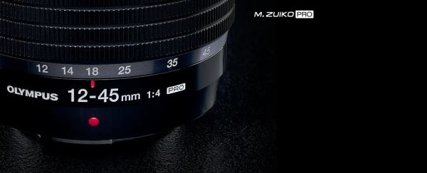Olympus анонсировали самый компактный в мире зум-объектив M.ZuIko 12-45mm F/4 Pro